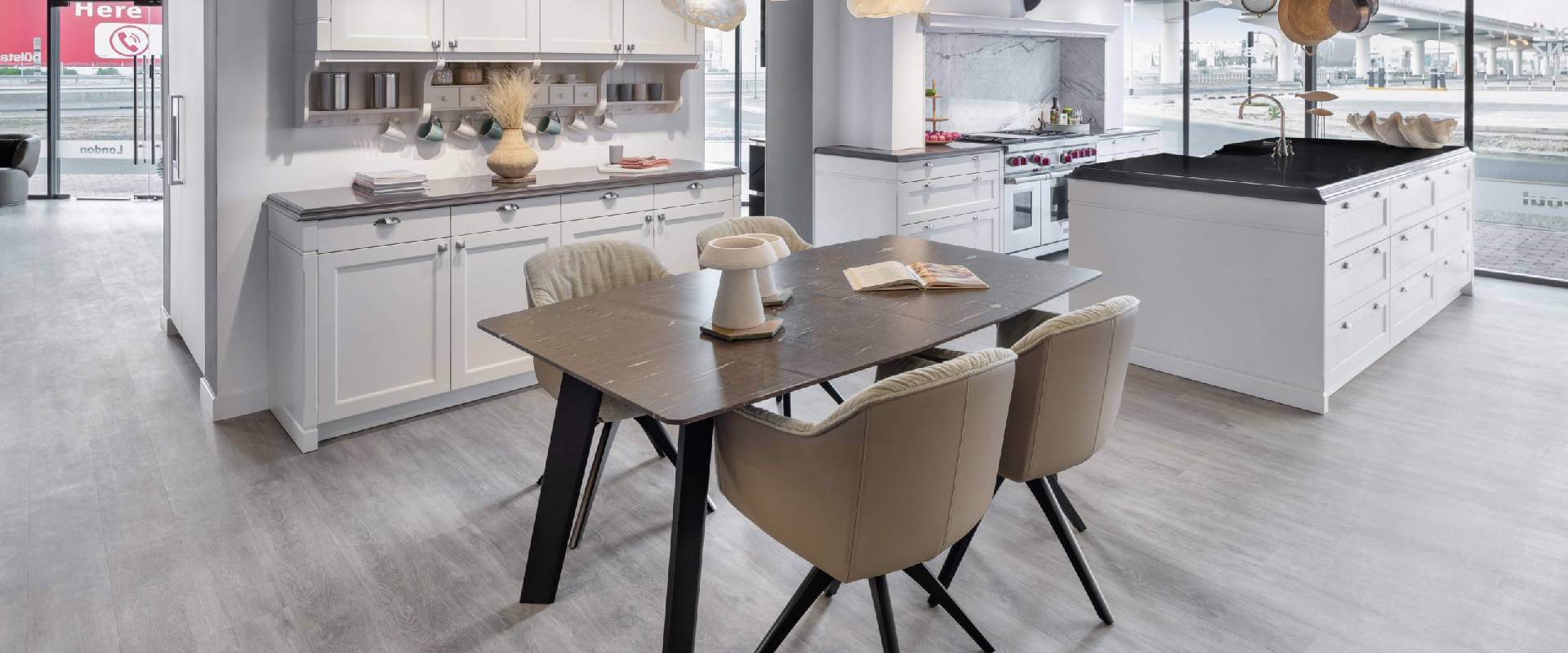 Innerspace luxury kitchen showroom in Dubai